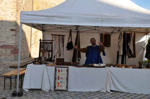 Ottmarsheim 2021 - Atelier textile - Moyen âge