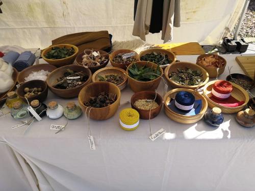 Ottmarsheim 2021 - Atelier textile - Moyen âge