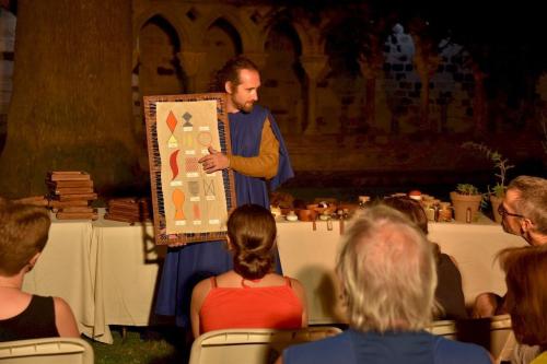 Moissac 2022 - Atelier textile - Moyen âge