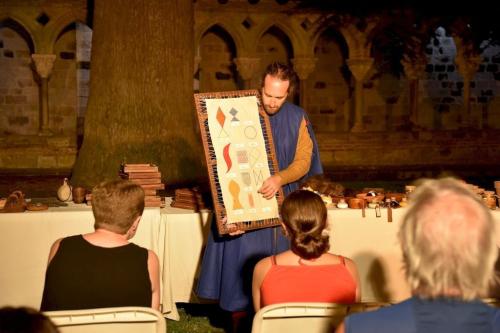 Moissac 2022 - Atelier textile - Moyen âge