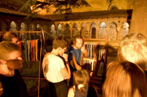 Moissac 2022 - Atelier textile - Moyen âge