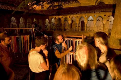 Moissac 2022 - Atelier textile - Moyen âge