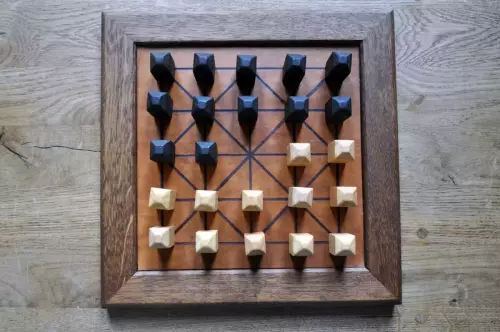 Sujet - Jeux - Moyen âge - Alquerque